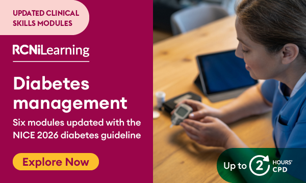 RCNi Learning diabetes modules