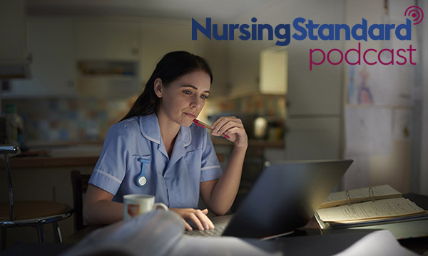 A nurse looking at a screen at the nurses' station in a darkened hospital at night.Shift work brings with it a host of potential issues that can affect physical and mental well-being.