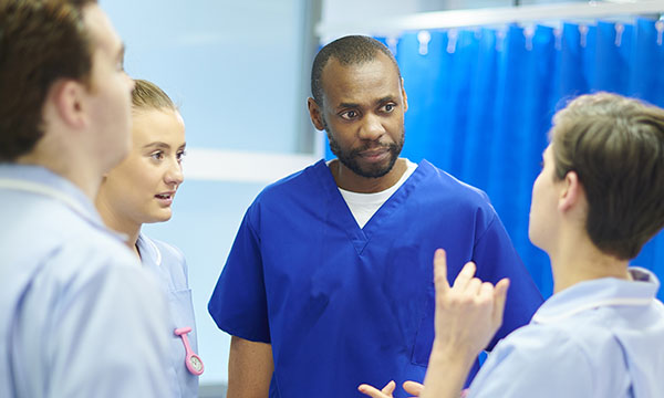 Talk to colleagues about race
