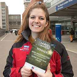 RCN Nurse of the Year 2020 Ana Waddington