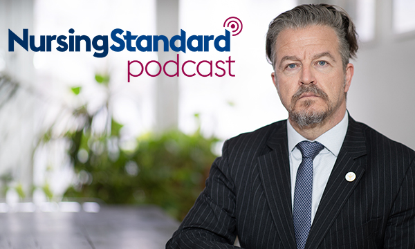 International Council of Nurses chief executive Howard Catton