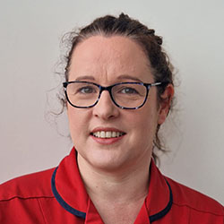 A head and shoulders photo of Arches district nursing team lead Orla Glennon