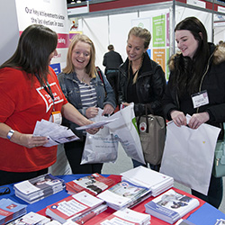 Visiting nursing jobs fairs can put new nurses in touch with employers, and may result in job offers on the day