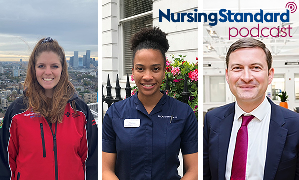 Loving your nursing role: Ana Waddington,&nbsp;Jane Ewang&nbsp;and Nathan Askew&nbsp;have tips on keeping your job fresh