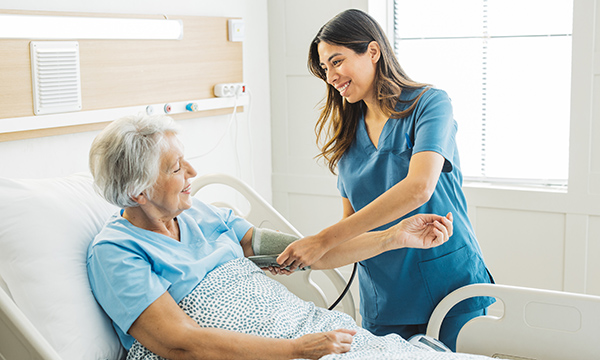 Degree apprenticeship: nursing associate with patient