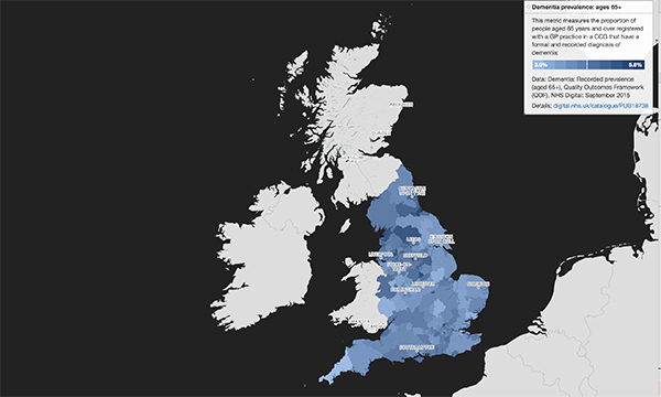 Dementia map