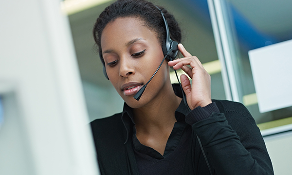 helpline call taker