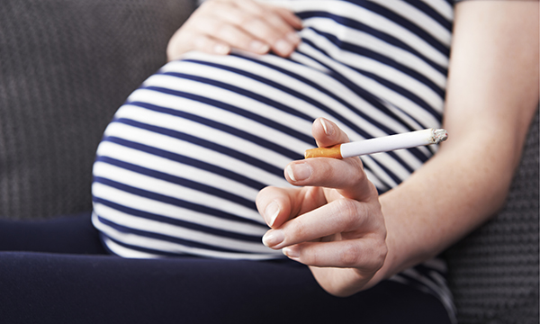 Pregnant smokers