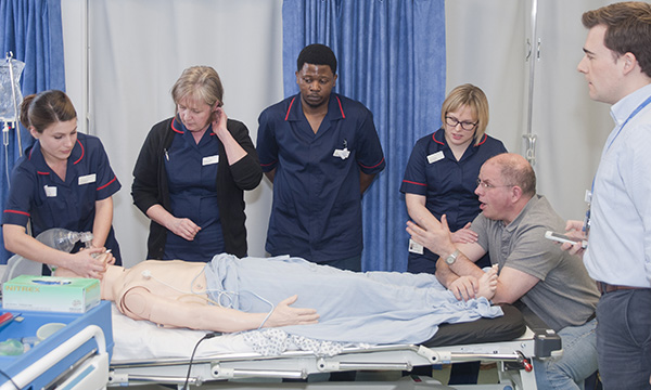 Nurses in training