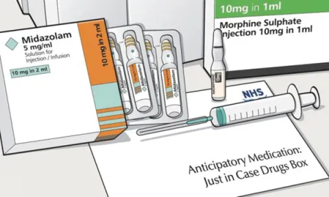 Best practice in end of life care and the use of anticipatory medicines
