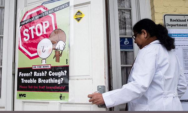 clinic door poster