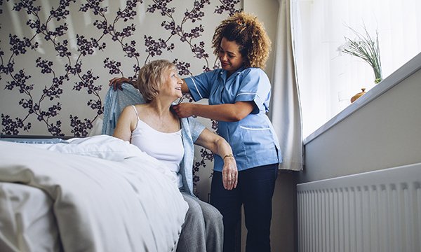 Exploring the experiences of domiciliary caregivers simulating the role of care recipients