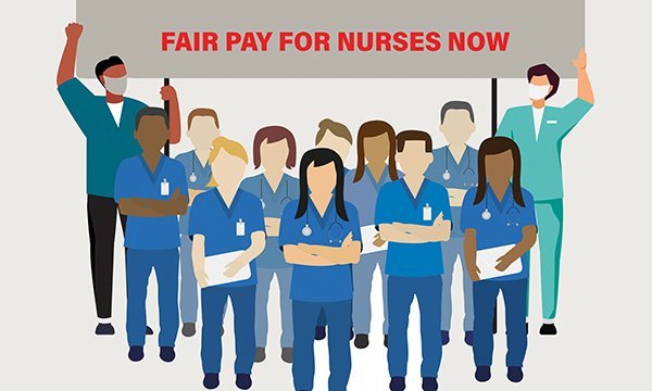 Fair pay demonstration