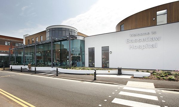 Nurse contract dispute: Bassetlaw Hospital in Worksop, where the ICU nurses exclusively work