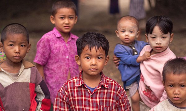 Myanmar children