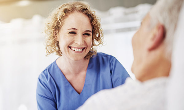 Caring nurse