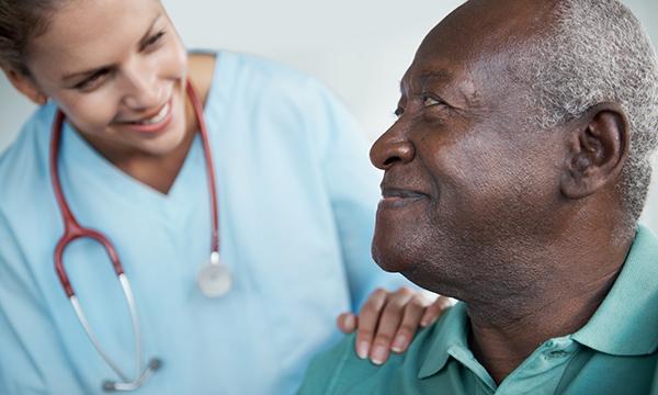 Nurse & BME patient
