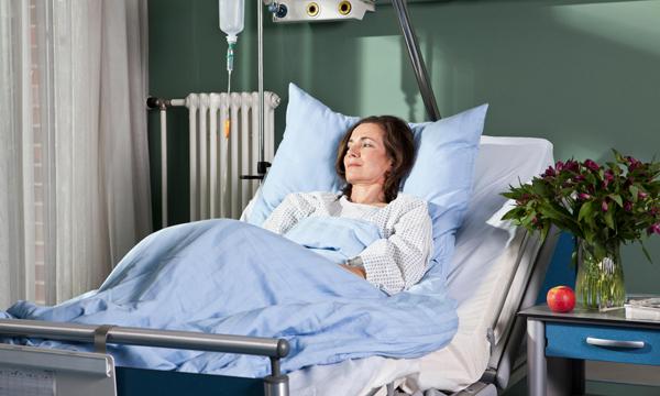 Patient in hospital