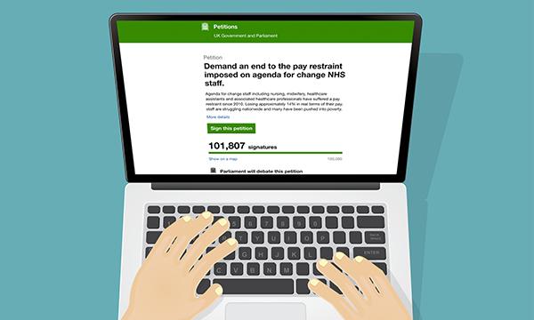 NHS Pay debate