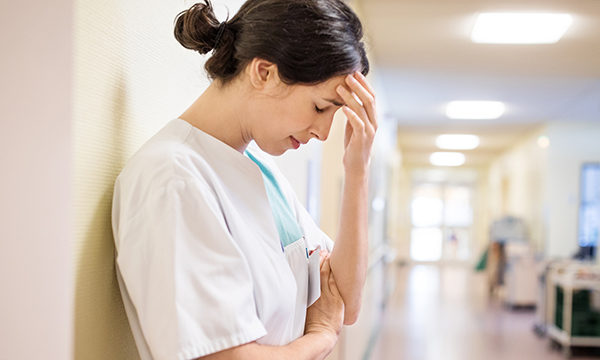 Unwell nurse